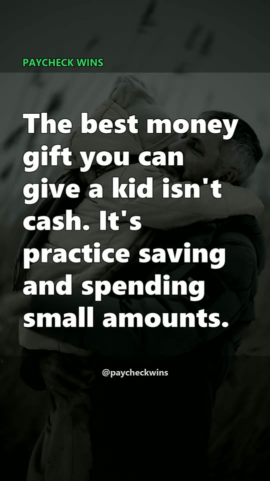 The best money gift you can give a kid isn't cash.